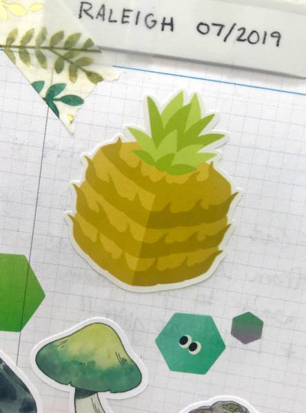 Cube Fruit Sticker Sheets picture