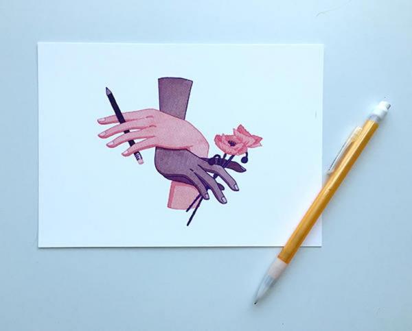 Hands Art Print picture
