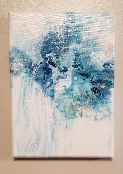 Neptune's Passion - 5"x7" Acrylic Painting