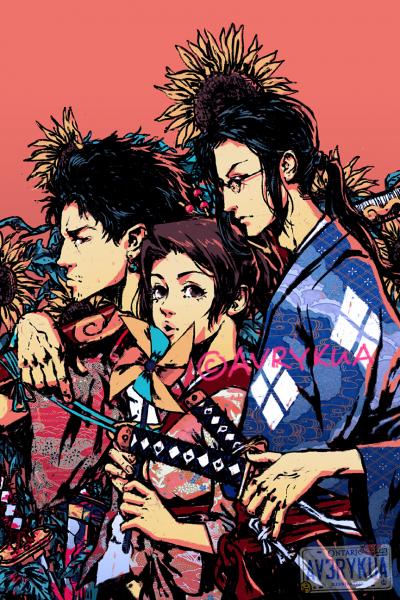 Samurai Champloo 12x18" poster