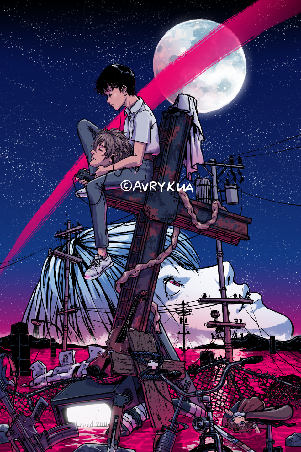 End of Evangelion 12x18" poster picture