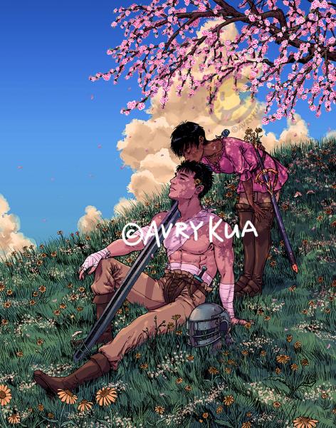 Guts and Casca 11x14" poster picture