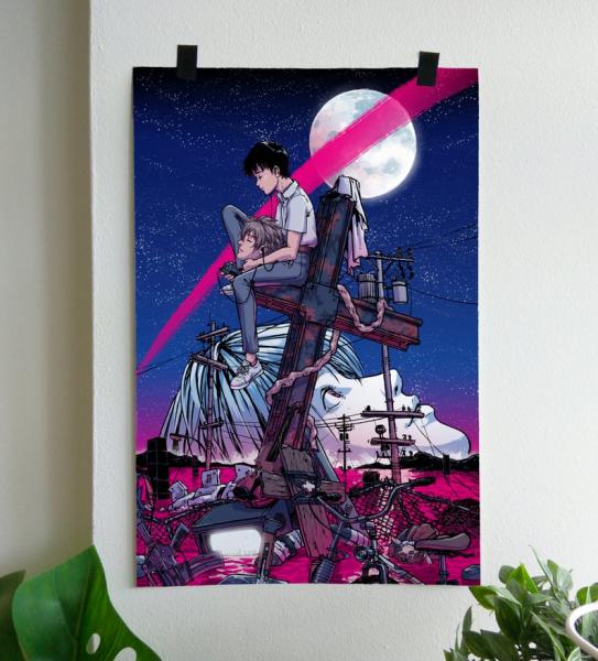 End of Evangelion 12x18" poster