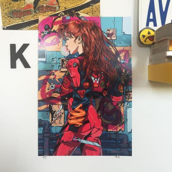 Asuka 12x18" poster