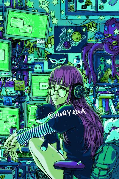 Futaba Sakura 12x18" poster
