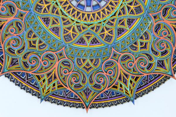 Large Intricate Mandala #18 picture