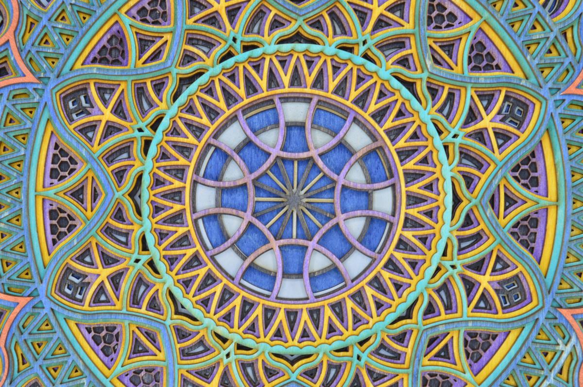 Large Intricate Mandala #18 picture