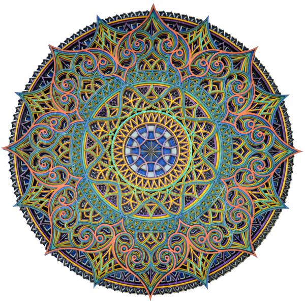 Large Intricate Mandala #18