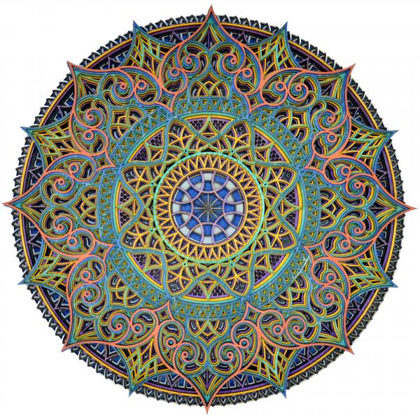 Large Intricate Mandala #18 picture