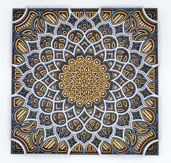 Small Blue tones Mandala #2 picture