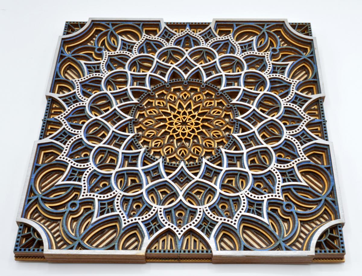 Small Blue tones Mandala #2 picture