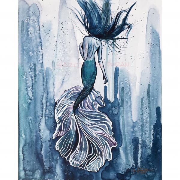 Longing (Mermaid) art print