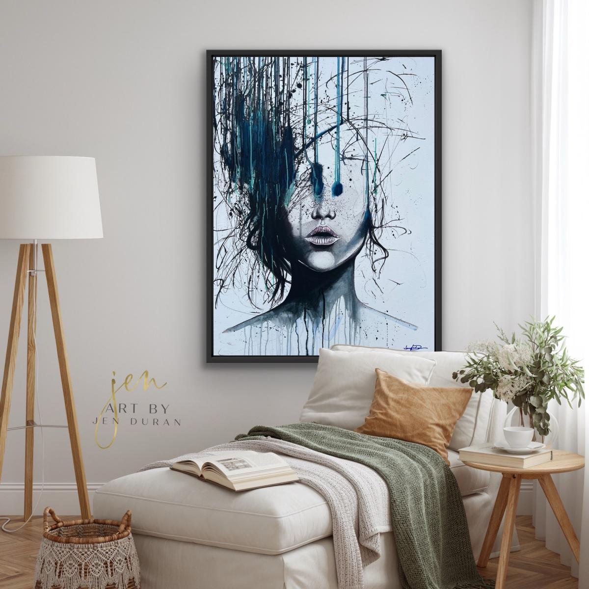 Consumed By Chaos - Canvas Print picture