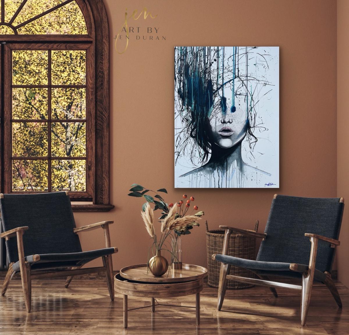 Consumed By Chaos - Canvas Print picture