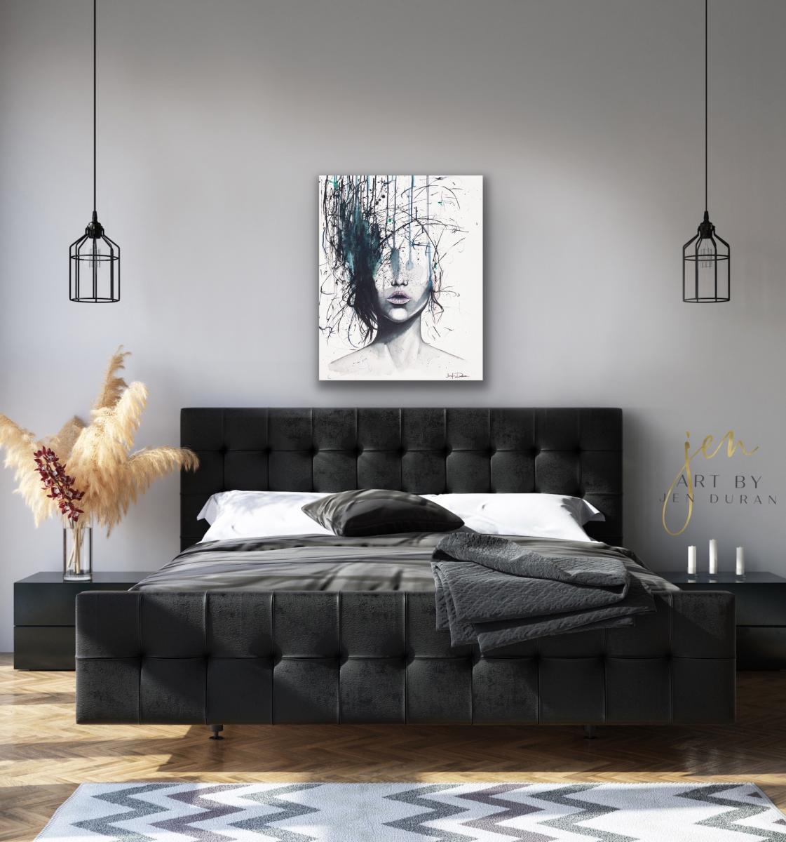 Consumed By Chaos - Canvas Print picture