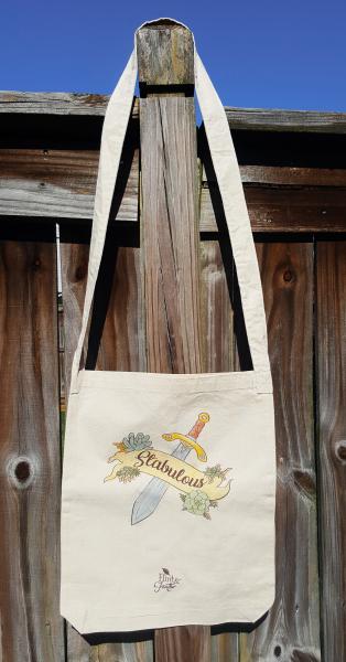 Cotton Canvas Sling Tote picture