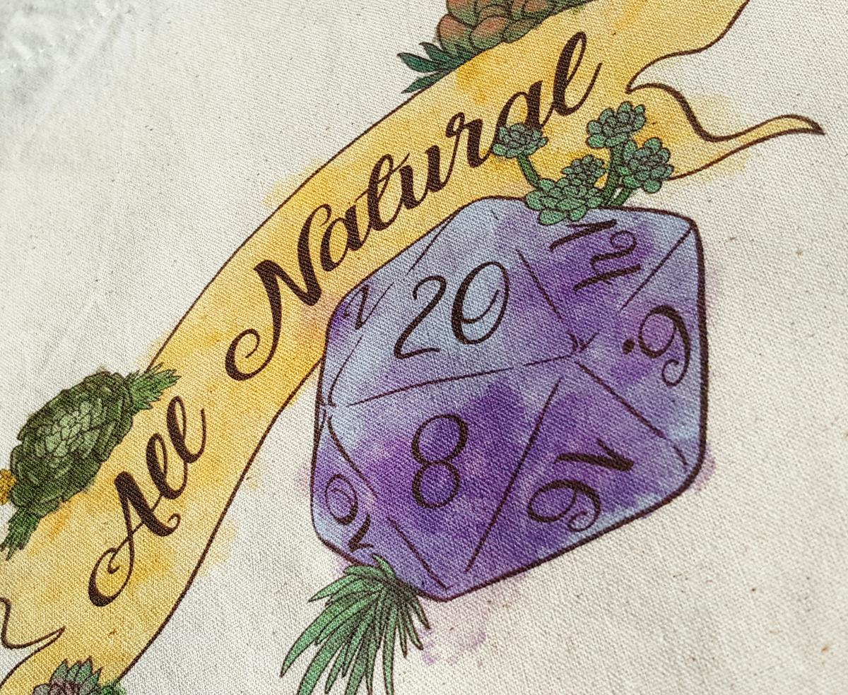 Cotton Canvas Sling Tote picture