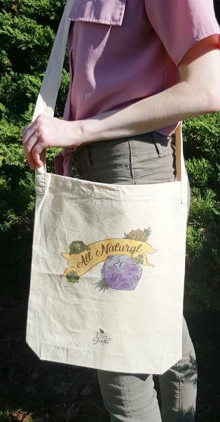 Cotton Canvas Sling Tote picture