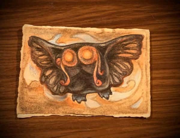 Mothman ACEO picture