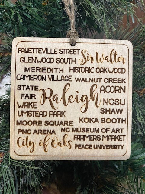 Raleigh Landmark Ornament