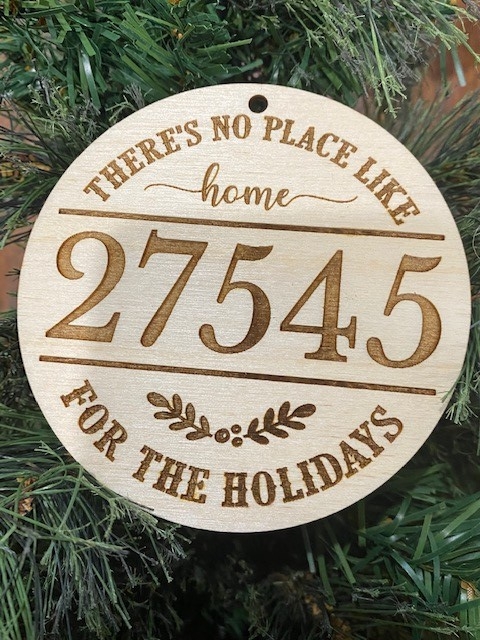 Zip Code Ornament picture