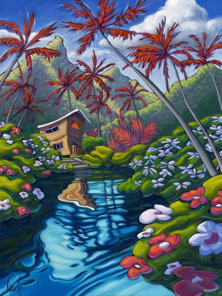 Island Paradise LIMITED-EDITION CANVAS GICLEE