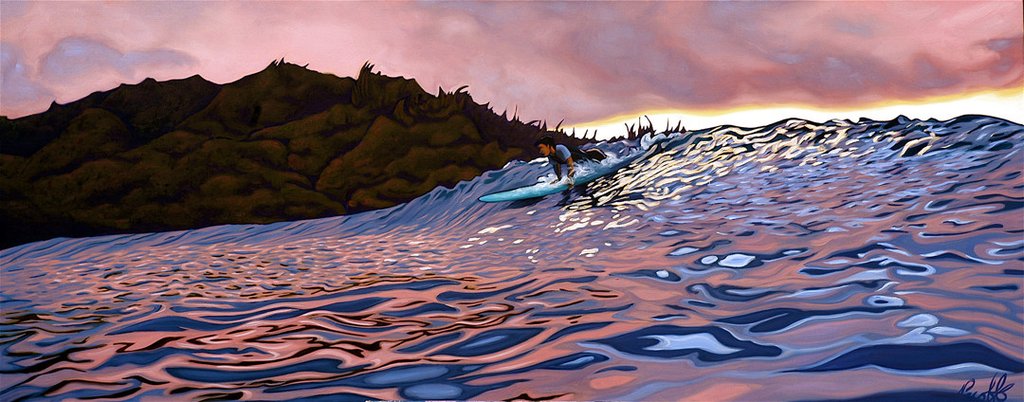 Summer Waves of Hanalei LIMITED-EDITION CANVAS GICLEE