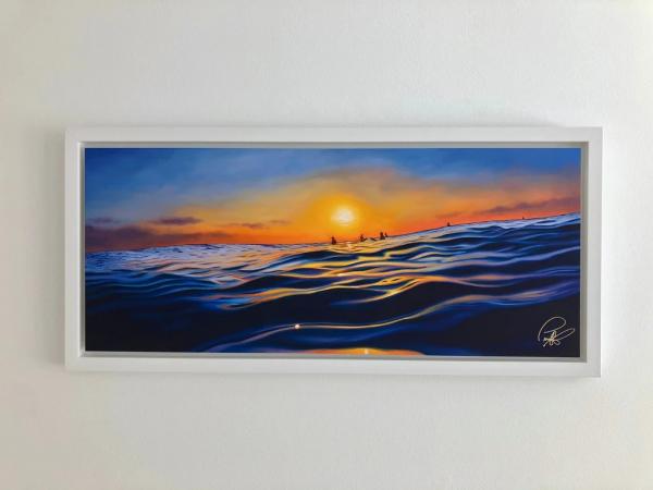 Sunset Surf LIMITED-EDITION CANVAS GICLEE picture