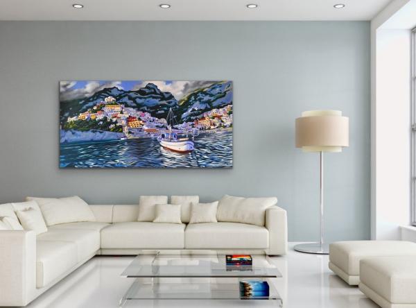 Coming Home to Positano LIMITED-EDITION CANVAS GICLEE picture