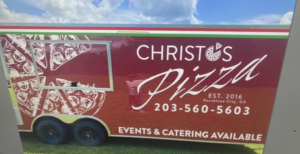Christos pizza truck