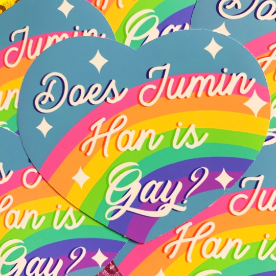 Does Jumin Han is Gay? Sticker picture
