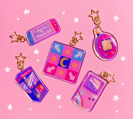 Magical Gamer Charms