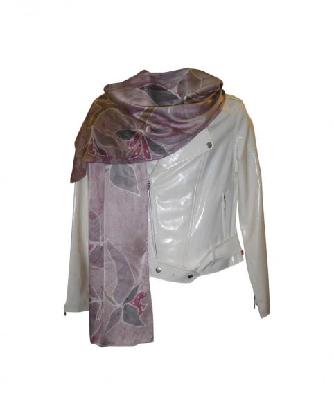 Paisley Silk Charmeuse Scarf picture