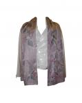 Paisley Silk Charmeuse Scarf