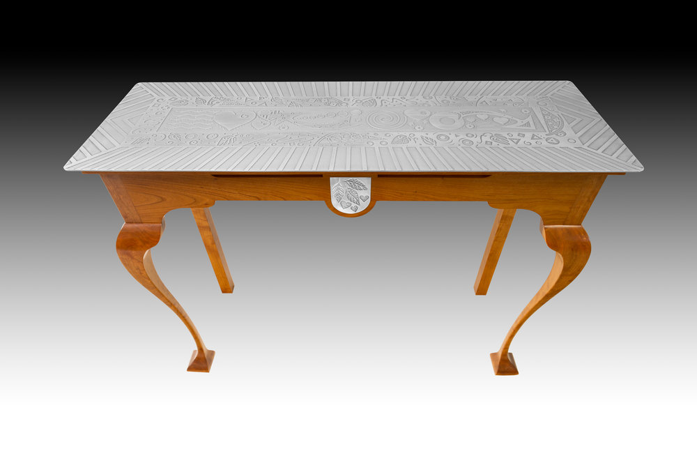 Contemporary Hearts Table picture