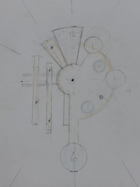 "The New Norm" Centerpiece Clock picture