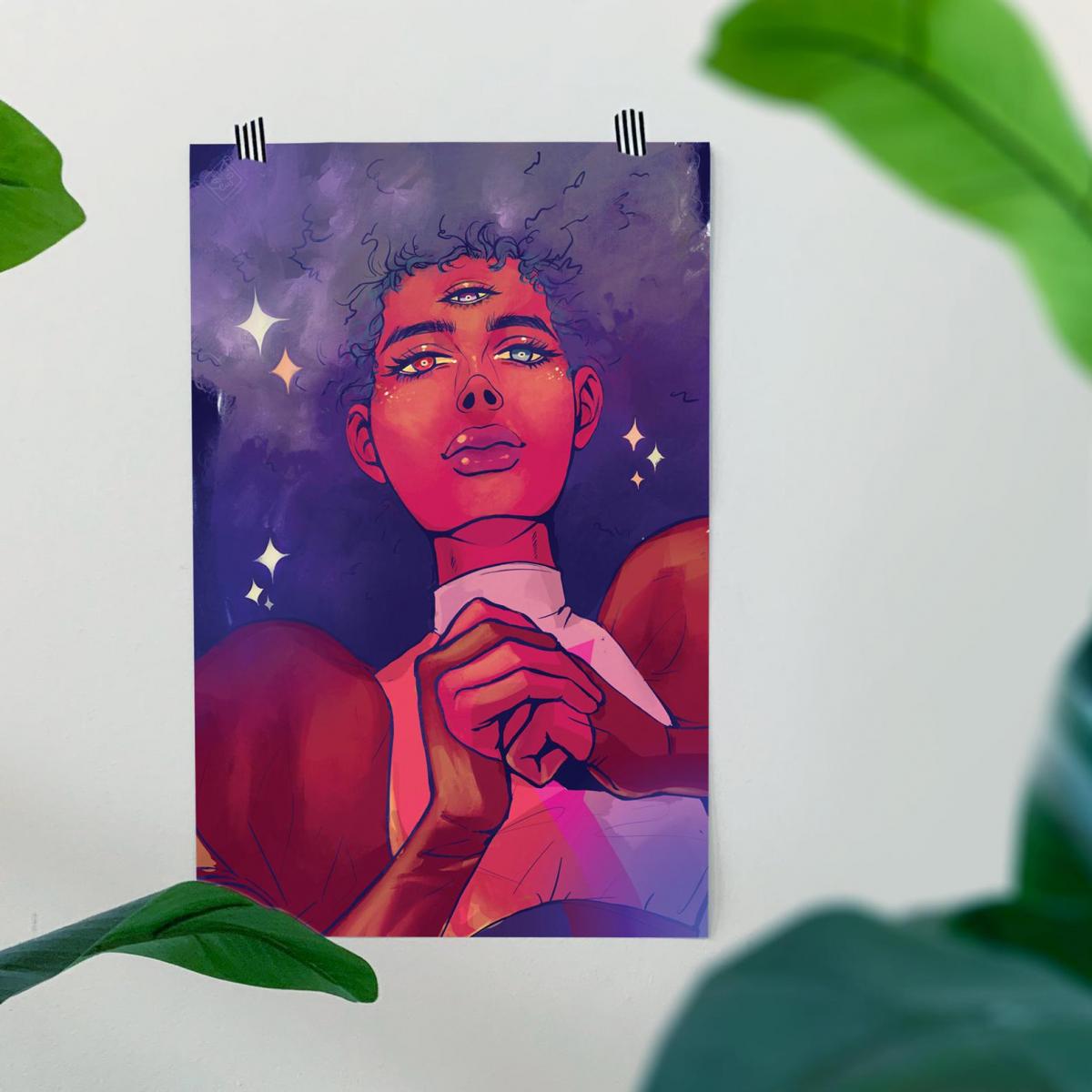âœ¦ Unmasked Garnet - Art Print âœ¦ picture