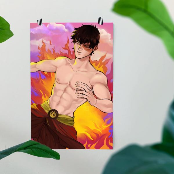 ✦ Zuko Art Print ✦ picture