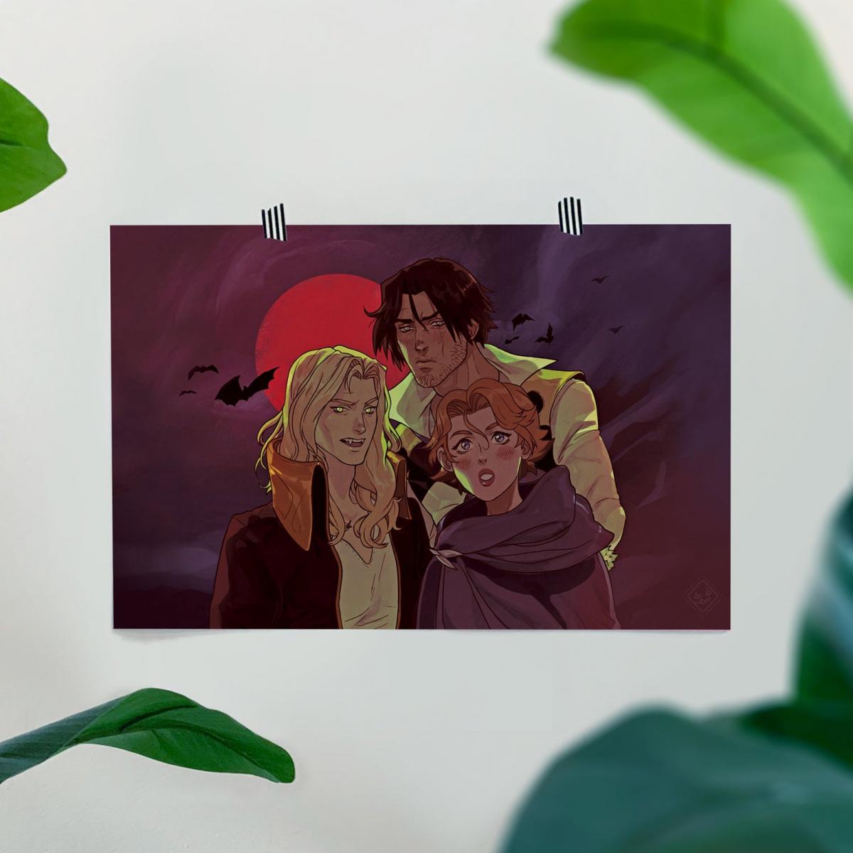 âœ¦ Castlevania Trio - Art Print âœ¦ picture