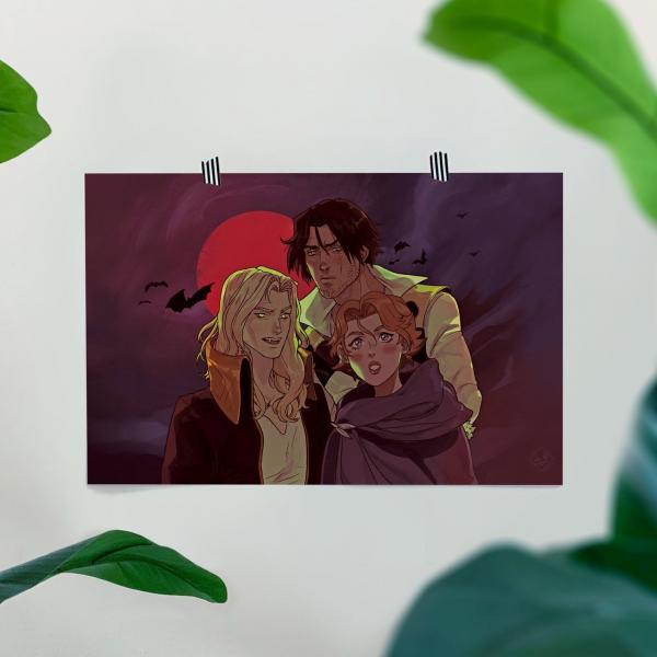 ✦ Castlevania Trio - Art Print ✦ picture