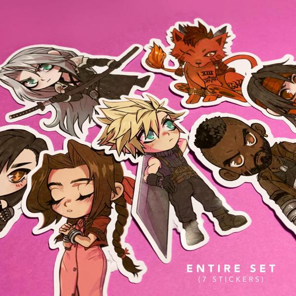 Final Fantasy 7 Stickers picture