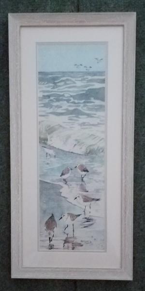 Beach Combers I framed print picture