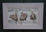 Pelican I, framed canvas print