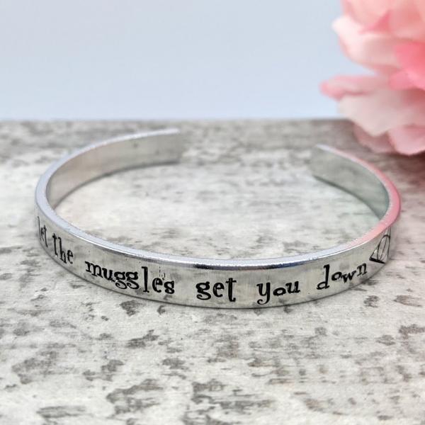 Don't Let the Muggles Get You Down Cuff Bracelet