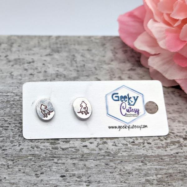 Pitbull Stud Earrings