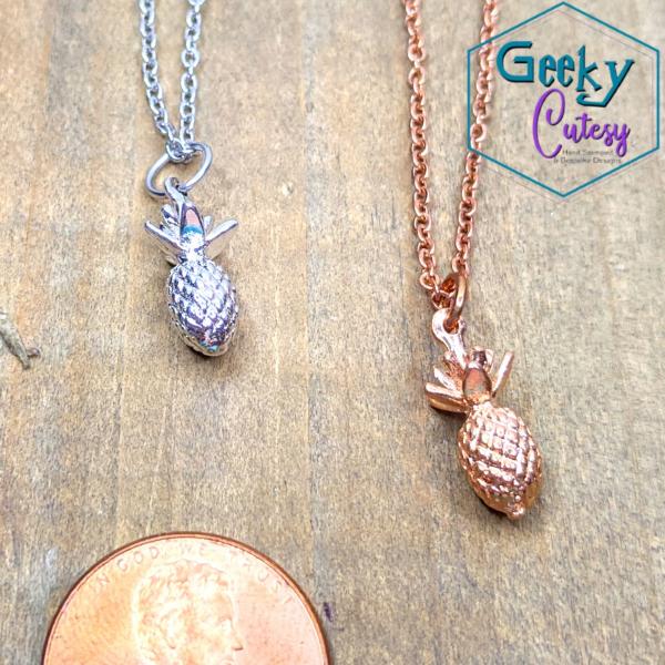 Pineapple Pendant Necklace