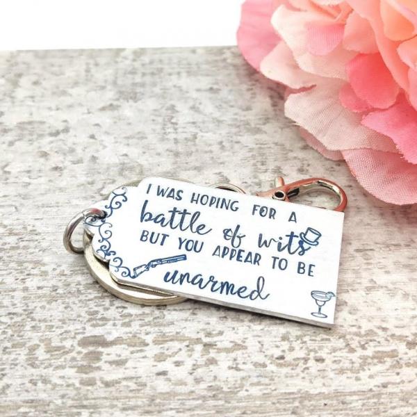 Battle of Wits Keychain