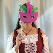 Lady Evergreen: Venetian Mask Craft picture