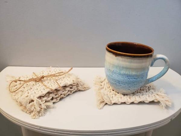 Macrame coasters picture