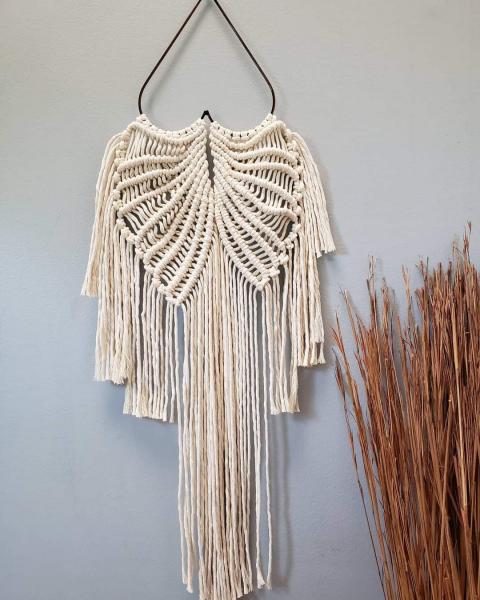 Macrame angel wings